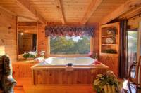 Private jacuzzi tub to relax